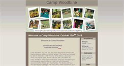 Desktop Screenshot of campwoodbine.com